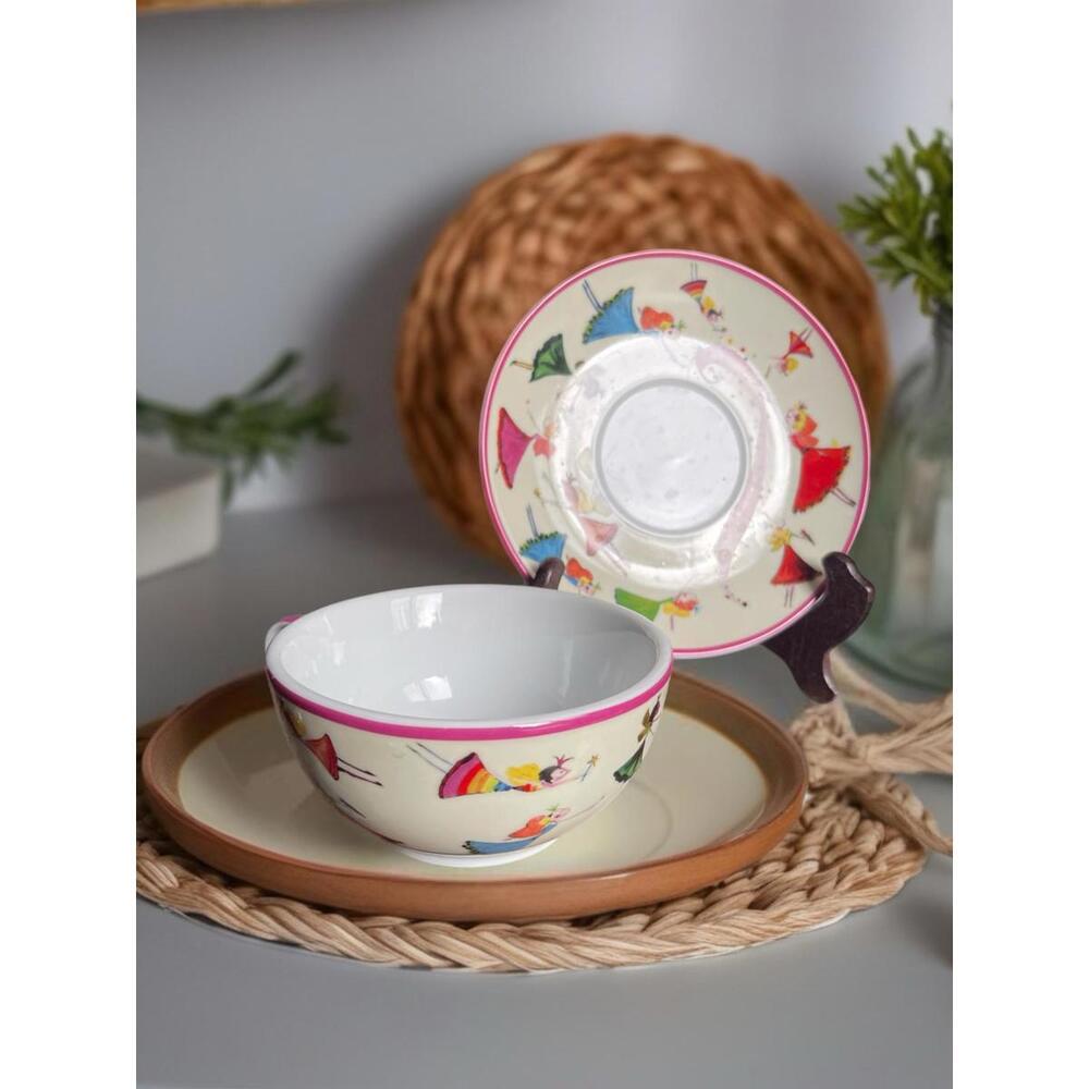 Whimsical Fairy Tale Teacup & Saucer Set